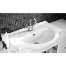 Load image into Gallery viewer, Nuie Saturn Combination Furniture Pack, With Basin, Cistern, WC Pan &amp; Soft Close Seat
