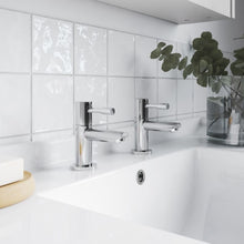 Load image into Gallery viewer, Nuie Series 2 Lever Bathroom Basin Taps
