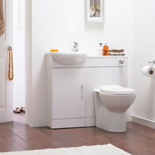 Load image into Gallery viewer, Nuie Sienna Combination Furniture Pack - With Basin, Dual Flush Cistern, WC Pan &amp; Soft Close Seat
