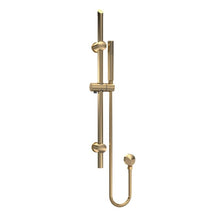 Load image into Gallery viewer, Nuie Slide Rail Shower Kit - 740mm, Brushed Brass
