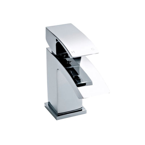 Nuie Vibe Sinclair Bathroom Basin Mono Tap, With Waste