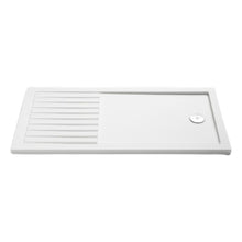 Load image into Gallery viewer, Nuie Walk In Shower Tray - W 800mm Gloss White Shower Tray
