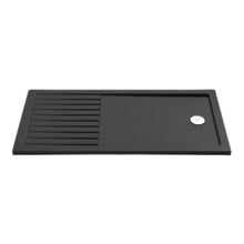 Load image into Gallery viewer, Nuie Walk In Shower Tray - W 800mm Grey Slate Shower Tray
