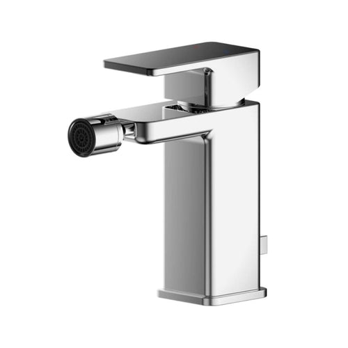 Nuie Windon Bathroom Basin Mono Bidet Tap Mixer, With Push Up Waste