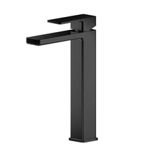 Load image into Gallery viewer, Nuie Windon High Rise Bathroom Basin Mono Tap Mixer, Tall Spout &amp; Lever WIN370 Polished Chrome WIN470 Matt Black WIN870 Brushed Brass

