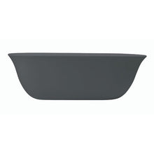 Load image into Gallery viewer, BC Designs Omnia Cian Freestanding Double Ended Bath, ColourKast - 1615x760mm BAB079GM Gunmetal

