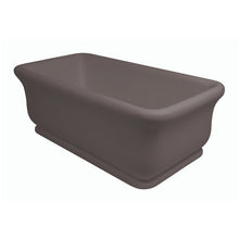 Load image into Gallery viewer, BC Designs Senator Cian Freestanding Roll Top Bath, ColourKast - 1804x850mm BAB045M Mushroom
