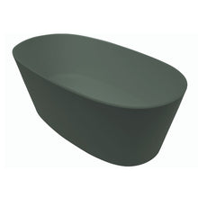 Load image into Gallery viewer, BC Designs Sorpressa Cian Freestanding Double Ended Bath, ColourKast - 1510x760mm BAB073KG Khaki Green
