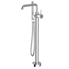 Load image into Gallery viewer, Tissino Ezio Freestanding Bath Shower Mixer Tap, With Handset &amp; Single Lever Cartridge - 930mm
