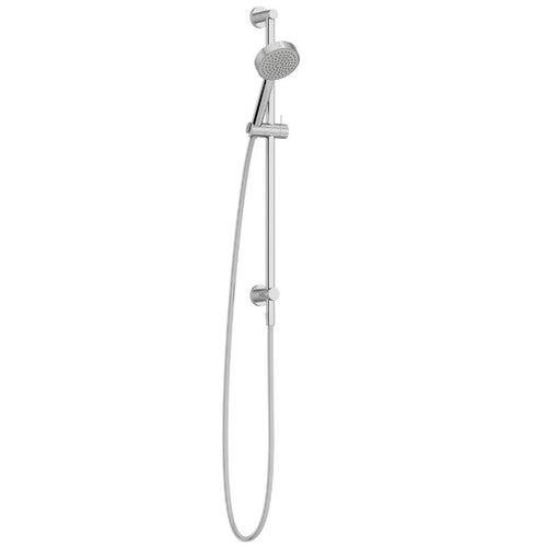 Tissino Mario Shower Slide Rail Kit & Handset With Concealed Outlet, Monofunction Head, Polished Chrome - 650mm TMA-201