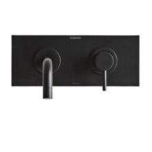 Load image into Gallery viewer, Tissino Parina Concealed Basin Tap Mixer, Wall-Mounted Curved Spout &amp; Lever
