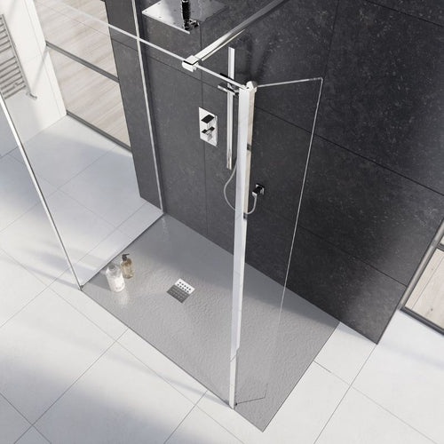 Tissino Armano 300 Pivoting Glass Return Panel, Walk-In Shower - 300x2000mm