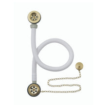Load image into Gallery viewer, BC Designs Concealed Plug &amp; Chain Bath Waste WAS021 Polished Gold

