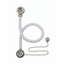 Load image into Gallery viewer, BC Designs Concealed Plug &amp; Chain Bath Waste WAS025 Brushed Nickel
