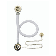Load image into Gallery viewer, BC Designs Concealed Plug &amp; Chain Bath Waste WAS026 Brushed Gold
