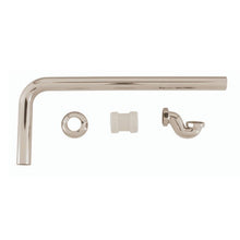Load image into Gallery viewer, BC Designs Exposed Low Bath Trap with Adaptor &amp; Pipe WAS083 Polished Nickel
